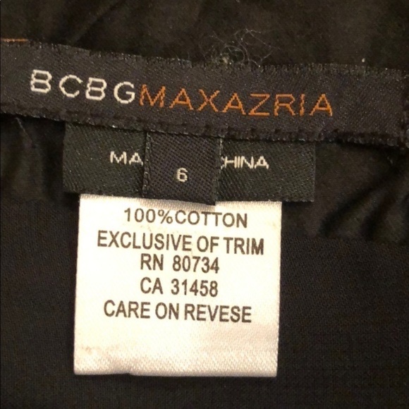 Embroidered Cotton Sundress by BCBGMaxAzria - Size 6 - Picture 6 of 7